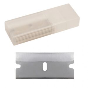 Silverline Single Edge Razor Glass Window Scraper Blades 10pk 589248