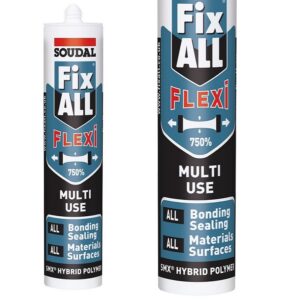 Soudal Fix ALL FLEXI BROWN Multi Use Sealant Adhesive Food Safe