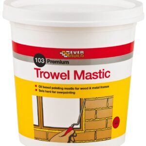 Everbuild 103 Oil Based Trowel Mastic STONE 3kg or 6kg