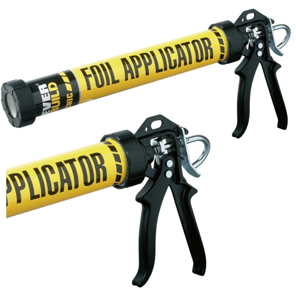 Everbuild Tecnic Combi  Foil Pack Barrel Sausage Sealant Gun 600ml SGCOMB16