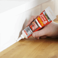 Everbuild General Purpose Silicone Sealant Easi squeeze 80ml Clear thumbnail 1