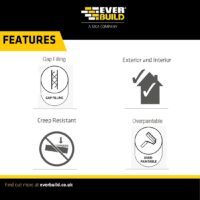 Everbuild Griptite High Grab Construction Adhesive 310ml thumbnail 1