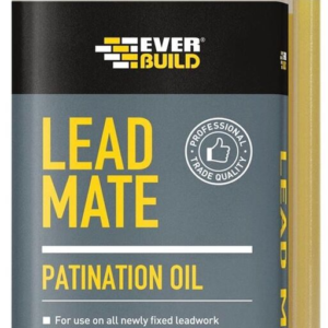 Everbuild Lead Mate Patination Lead Finishing Protection Oil 1 Litre PATOIL1