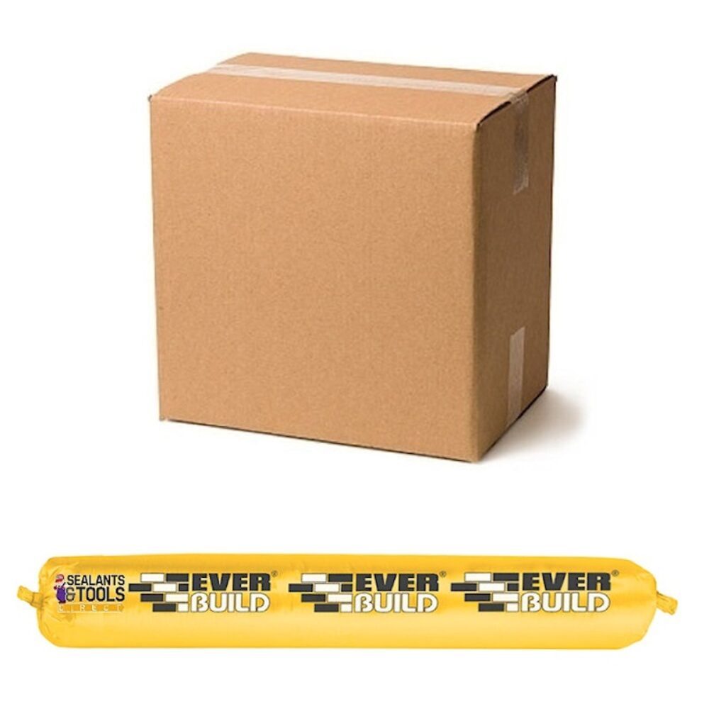 Everbuild Hybriflex 55 Building Construction Adhesive White Box 12 FPHYB55WE