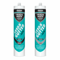 Geocel Trade Mate Lead and Gutter Seal Silicone Sealant Black thumbnail 1