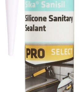 Sika Sanisil Sanitary Bathroom Kitchen Sealant Clear 737763 SKSANSILCL
