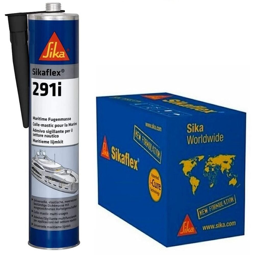 Sikaflex 291 i Sika Marine Sealant and Adhesive BLACK – Box of 12
