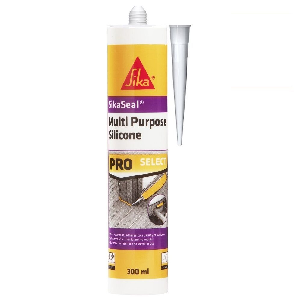 Sika Sikaseal Multi Purpose Pro 140 Silicone Sealant – White Int Ext SKSEALMPWE